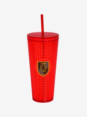 Harry Potter Gryffindor Red Textured Acrylic Travel Cup