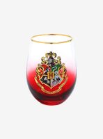 Harry Potter Hogwarts Crest Stemless Glass