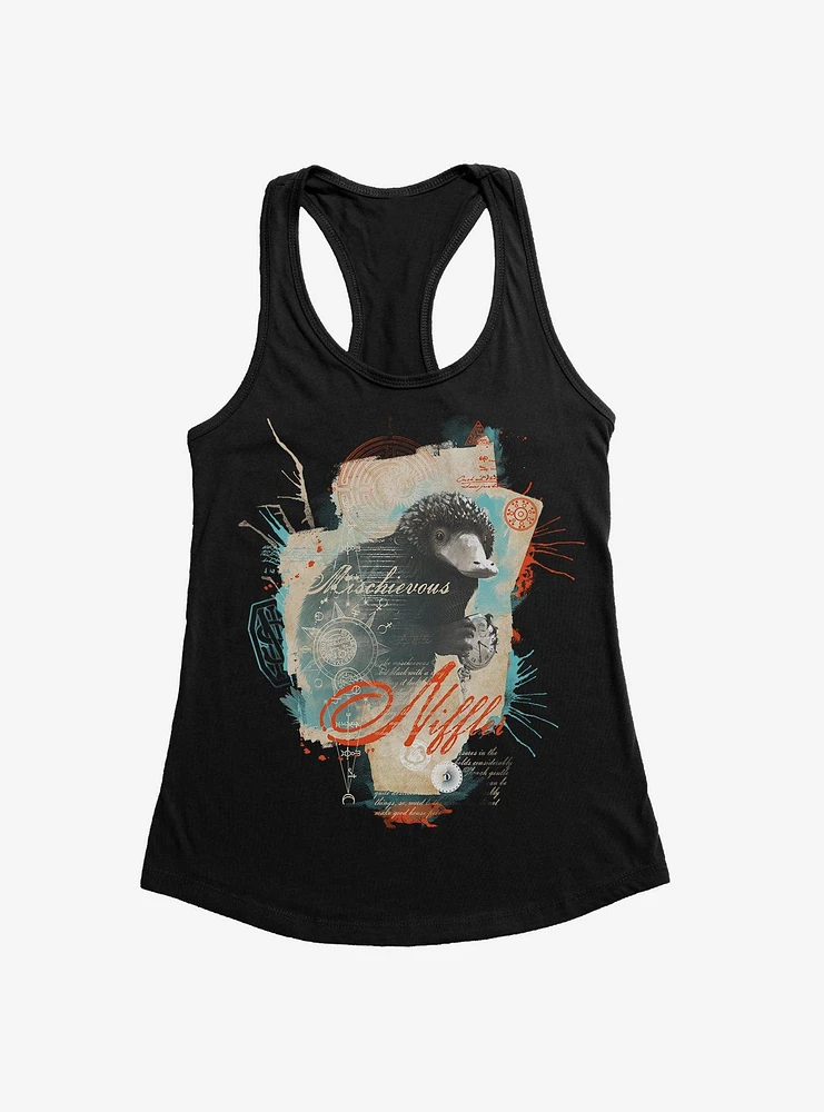 Fantastic Beasts Niffler Girls Tank Top