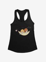 Little Twin Stars Galaxy Boat Ride Womens Tank Top