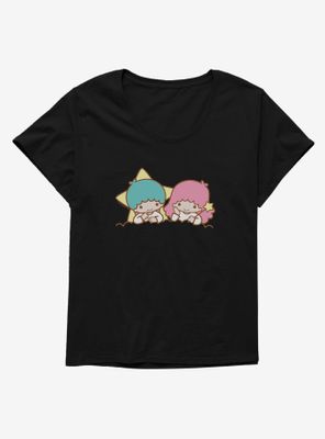 Little Twin Stars All Snuggles Womens T-Shirt Plus