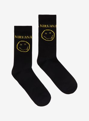 Nirvana Smile Crew Socks