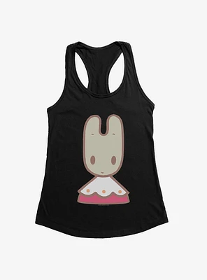 Marron Cream Portrait Girls Tank