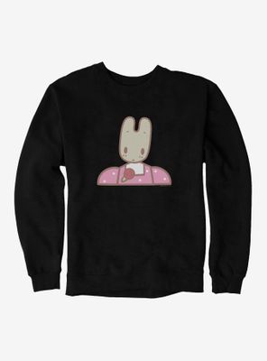 Marron Cream Pink Bunny Sweatshirt