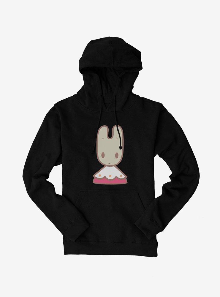 Marron Cream Portrait Hoodie