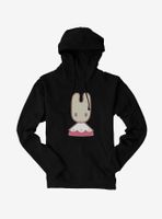 Marron Cream Portrait Hoodie