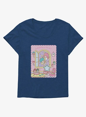 Little Twin Stars Window Dreams  Girls T-Shirt Plus