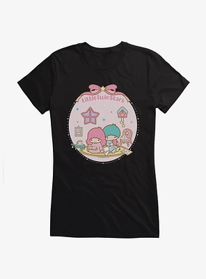 Little Twin Stars Cozy Home Girls T-Shirt