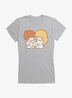 Little Twin Stars Reading Time Girls T-Shirt