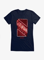 DC Comics The Batman Gotham City Neon Sign Girls T-Shirt