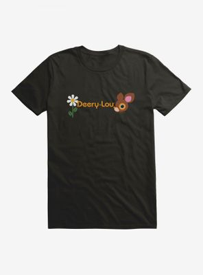 Deery-Lou Flower Logo T-Shirt