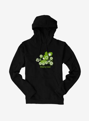 Deery-Lou Floral Green Design Hoodie