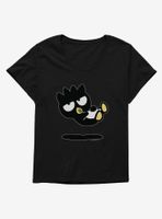 Badtz Maru Laying Floating Womens T-Shirt Plus