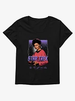 Star Trek Nyota Uhura Portrait Girls T-Shirt Plus