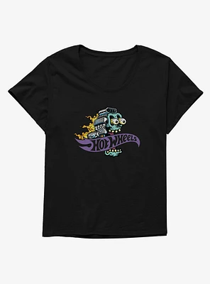 Hot Wheels Motor Head Girls T-Shirt Plus