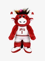 NBA Chicago Bulls Benny The Bull 10" Bleacher Creatures Plush Figure