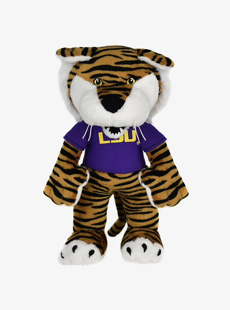 NCAA LSU Mike The Tiger 10" Bleacher Creatures Mascot Plush Figures