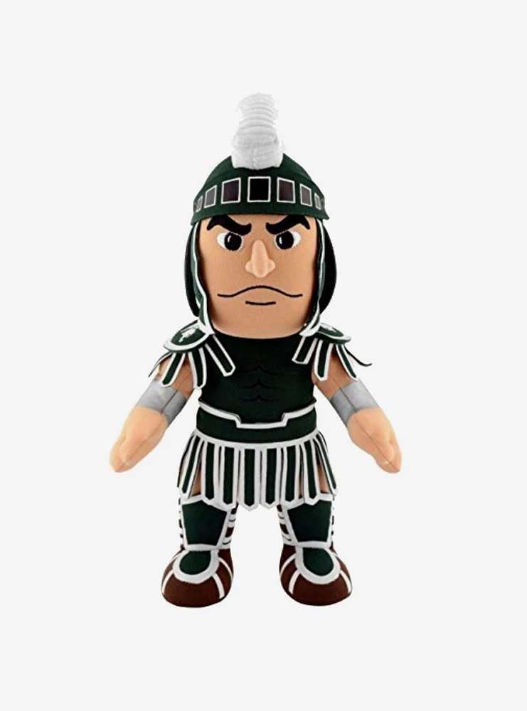 NCAA Michigan State Spartans Sparty 10" Bleacher Creatures Mascot Plush Figures