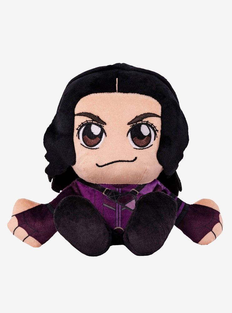 Marvel Hawkeye Kate Bishop 8" Bleacher Creatures Kuricha Sitting Plush