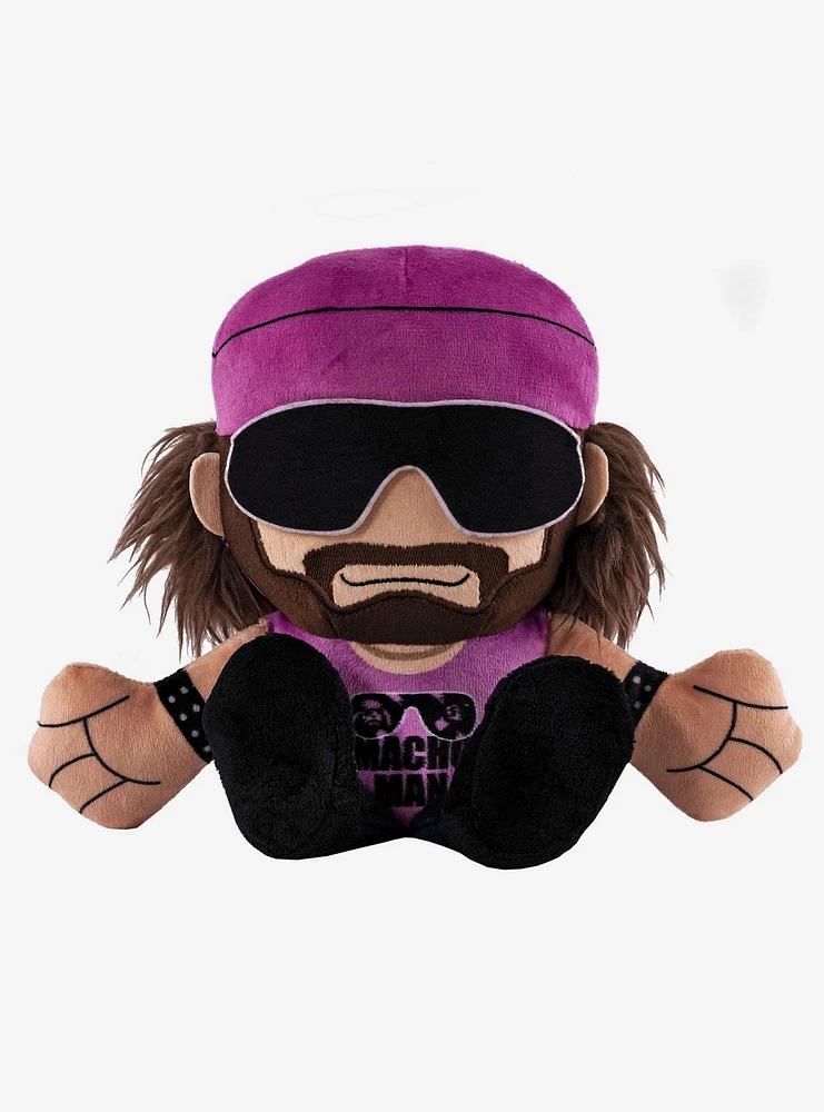 WWE Macho Man Randy Savage 8" Bleacher Creatures Kuricha Sitting Plush