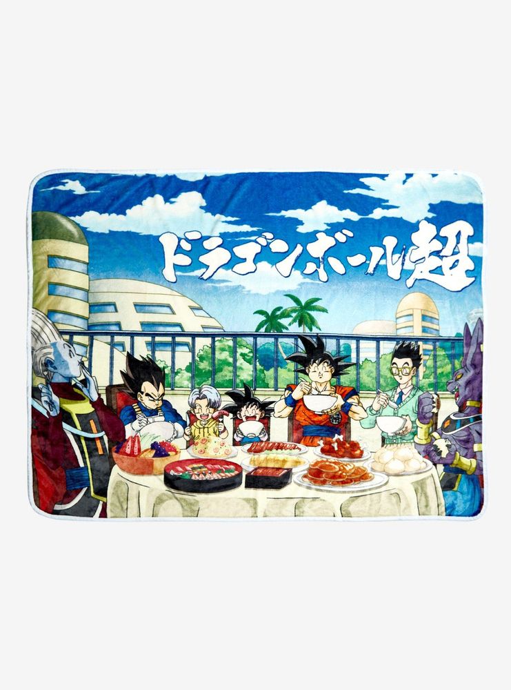 Dragon Ball Super Meal Throw Blanket