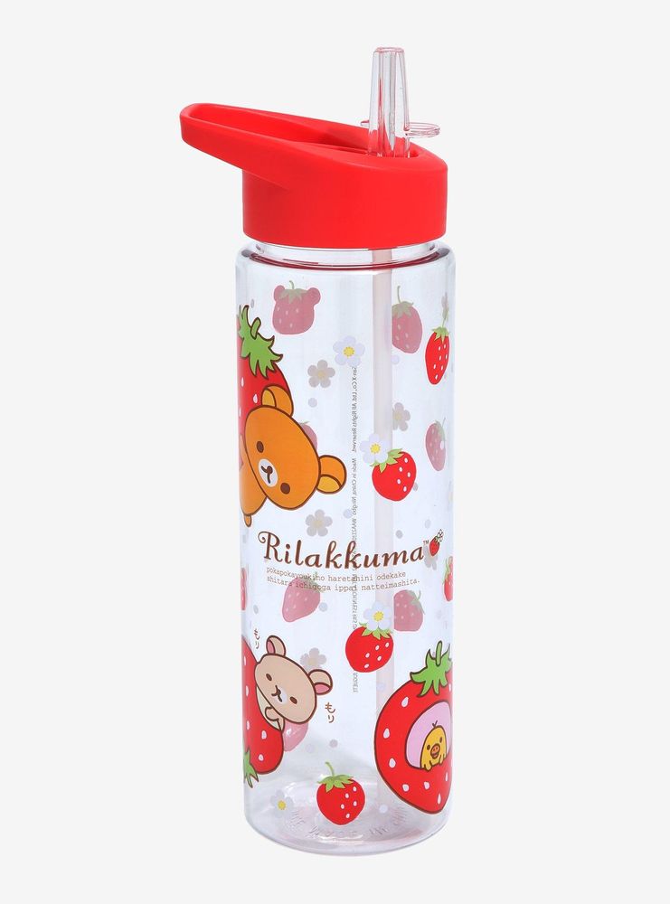 Hot Topic Rilakkuma Strawberry Water Bottle | Connecticut Post Mall