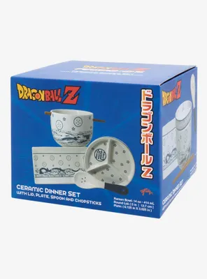 Dragon Ball Z Ceramic Dinner Set 