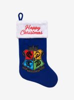 Harry Potter Hogwarts Happy Christmas Stocking - BoxLunch Exclusive