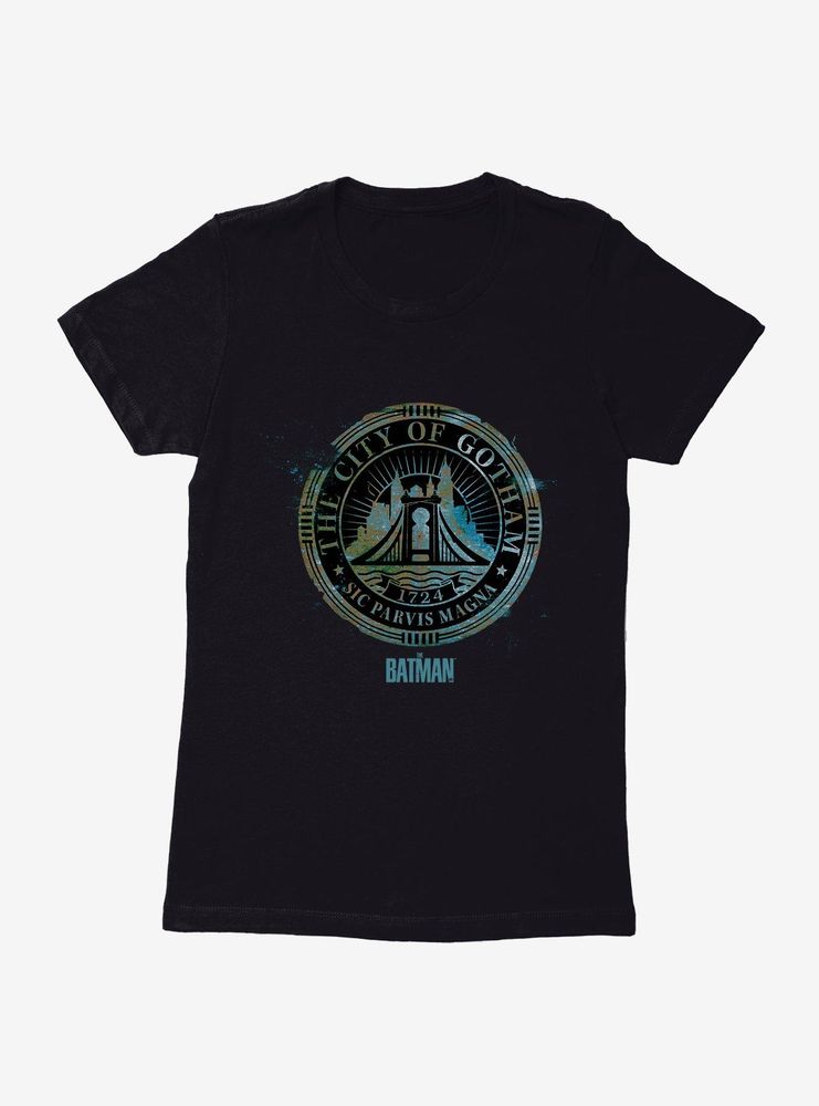 DC Comics The Batman Gotham City Seal Womens T-Shirt