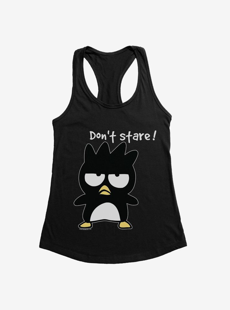 Badtz Maru Don?t Stare Womens Tank Top