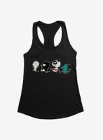 Badtz Maru With Pandaba, HanaMaru, Pochi March Womens Tank Top