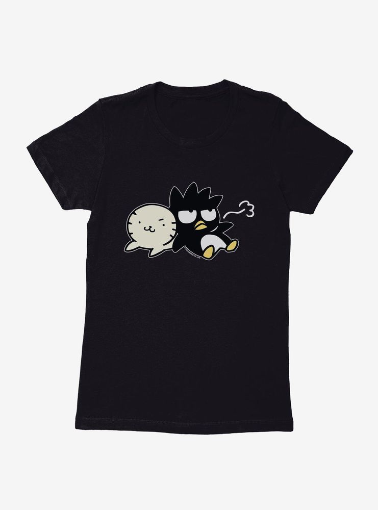 Badtz Maru With Hana-Maru Womens T-Shirt