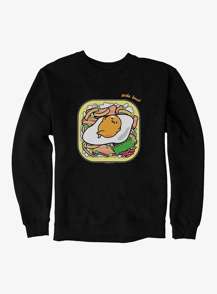 Gudetama Gude Bowl Sweatshirt