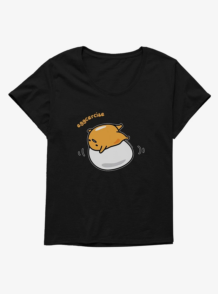 Gudetama Eggcercise Girls T-Shirt Plus