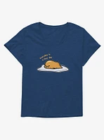 Gudetama Everyday Is A Lazy Day Girls T-Shirt Plus