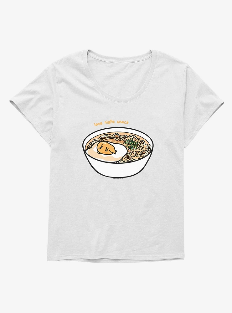 Gudetama Late Night Snack Girls T-Shirt Plus