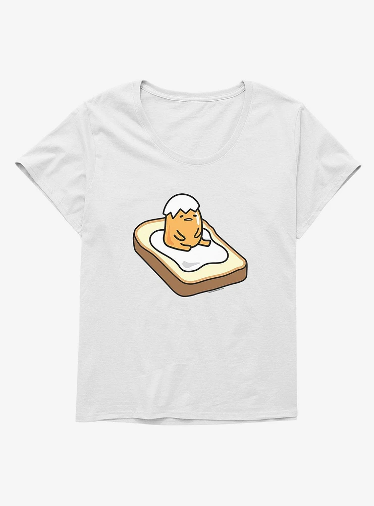 Gudetama On Toast Girls T-Shirt Plus