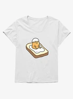 Gudetama On Toast Girls T-Shirt Plus