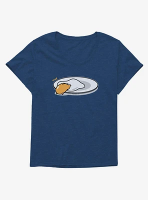 Gudetama Tired Girls T-Shirt Plus