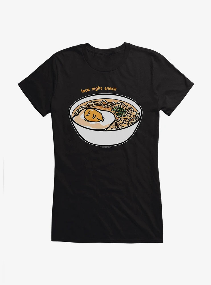 Gudetama Late Night Snack Girls T-Shirt