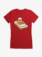Gudetama On Toast Girls T-Shirt