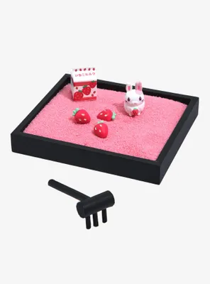 Strawberry Milk Bunny Mini Sand Garden - BoxLunch Exclusive