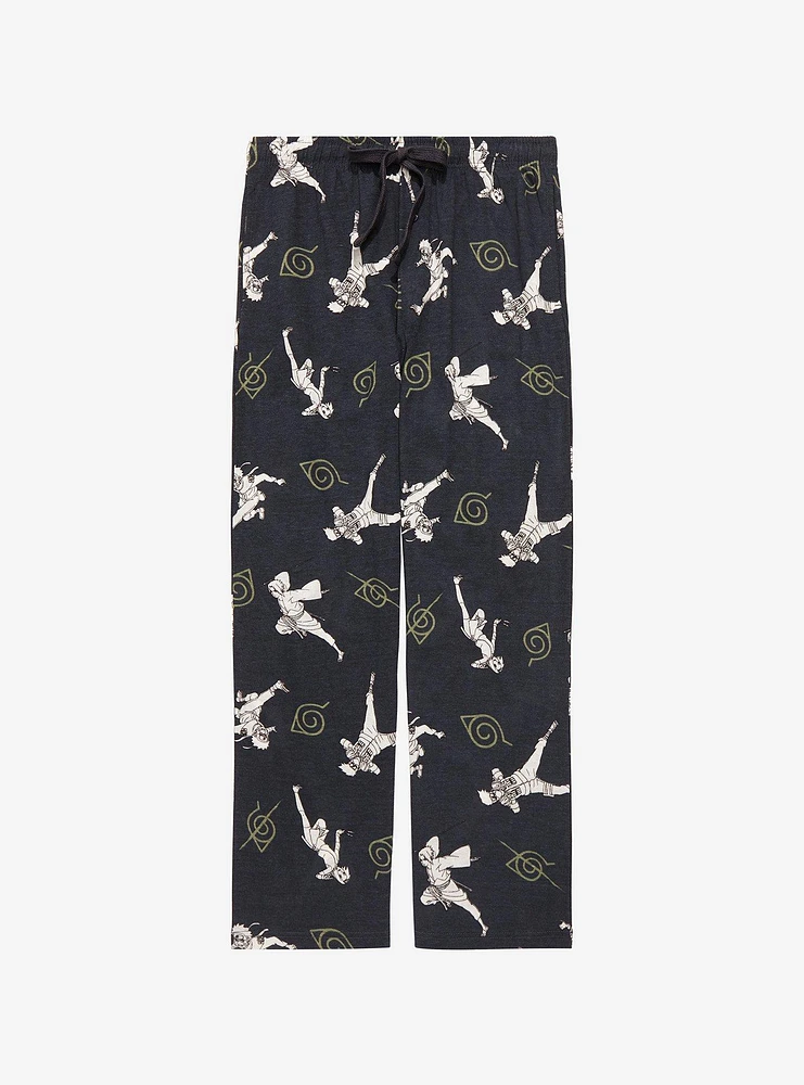 Naruto Shippuden & Friends Allover Print Sleep Pants - BoxLunch Exclusive