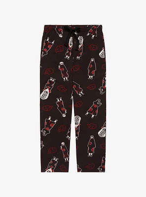 Naruto Shippuden Akatsuki Allover Print Sleep Pants - BoxLunch Exclusive