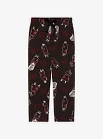 Naruto Shippuden Akatsuki Allover Print Sleep Pants - BoxLunch Exclusive