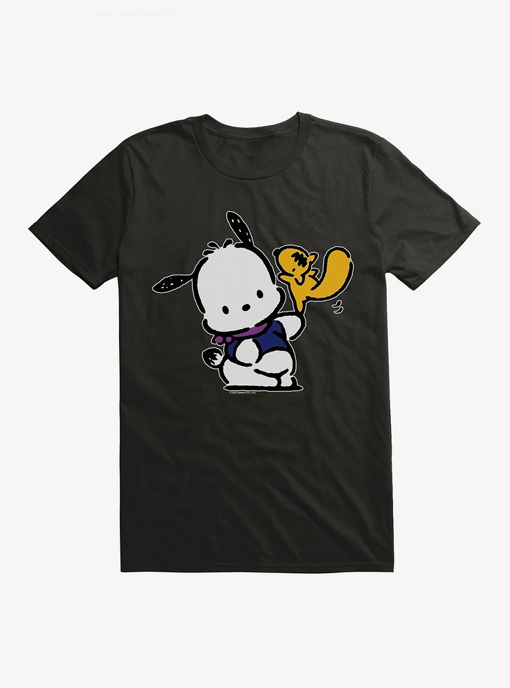 Pochacco Dancing With Mon-Mon T-Shirt