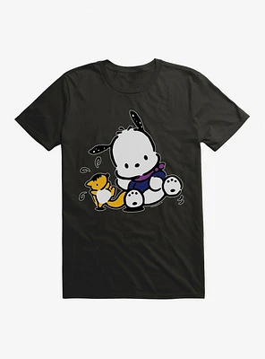 Pochacco Playing With Mon-Mon T-Shirt