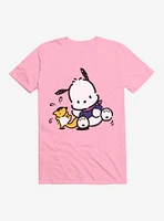 Pochacco Playing With Mon-Mon T-Shirt