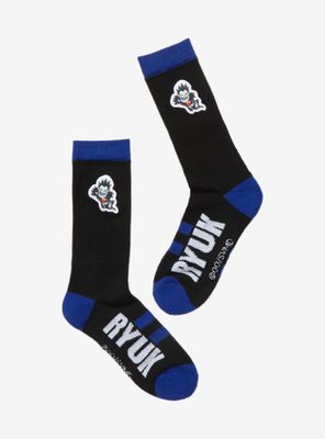 Death Note Ryuk Crew Socks