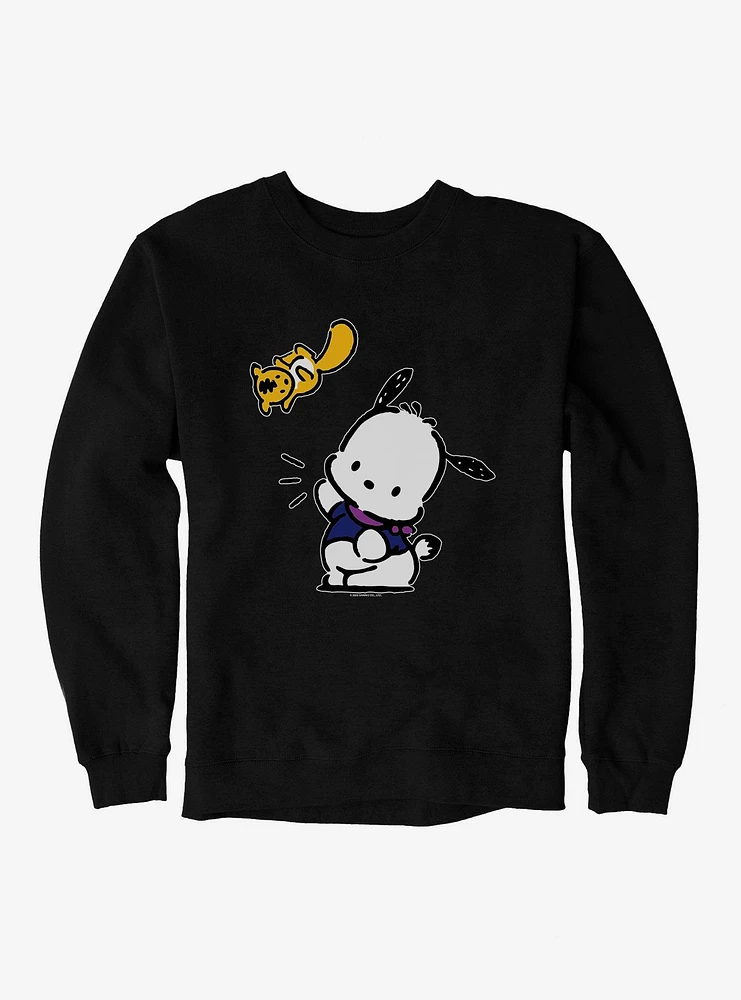 Pochacco Flying Mon-Mon Sweatshirt